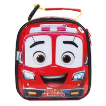Lancheira Soft Infantil Menino Flash Equipe de Resgate Disney Lancheira Soft Infantil Menino Flash Equipe de Resgate Disney