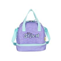 Lancheira Stitch Dupla Térmica Meninas Escolar Passeio