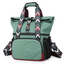 Lancheira SUNNY BIRD com compartimento duplo isolado verde