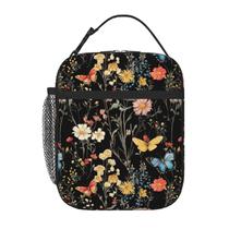 Lancheira SUPLUCHOM Wildflower Botanical Insulated Oxford Cloth