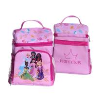 Lancheira Térmica 2 Compartimentos Princesas Disney Oficial