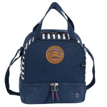 Lancheira Térmica 2 Compartimentos World Navy Paul Frank - Sestini