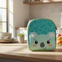 Lancheira Térmica Animais Escolar Passeio Mochila Infantil