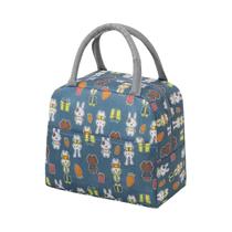 Lancheira Térmica Colorida De Grande Capacidade Com Folha De Alumínio Espessa Para Armazenamento De