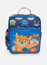 Lancheira Térmica com Bolso Frontal Tigre Lucha AZUL MARINHO Lancheira Térmica com Bolso Frontal Tigre Lucha AZUL MARINHO