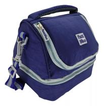 Lancheira termica crinkle marinho 7300ma/24 packngo