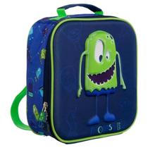 Lancheira Térmica de Costas Monstro Creche Meninos Kids Lancheira Térmica de Costas Monstro Creche Meninos Kids