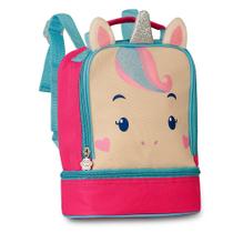 Lancheira Térmica Dupla Clio Pets Unicórnio CP2655L