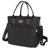 Lancheira Térmica EASYA Large para Mulheres - Nylon Preta