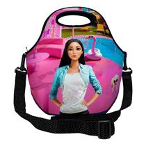 Lancheira Térmica Escolar em Neoprene Infantil Reforçada com alça ISOPRENE Menina Glamour Lancheira Térmica Escolar em Neoprene Infantil Reforçada com alça ISOPRENE Menina Glamour