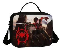Lancheira Termica Escolar Estampa Heroi Menino Aranha Spider Lançamento