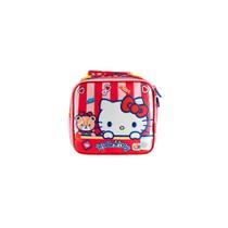 Lancheira Térmica Escolar Feminina Hello Kitty Vermelha Lancheira Térmica Escolar Feminina Hello Kitty Vermelha