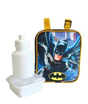 Lancheira Térmica Escolar Infantil Batman Morcego Meninos F5 Lancheira Térmica Escolar Infantil Batman Morcego Meninos F5