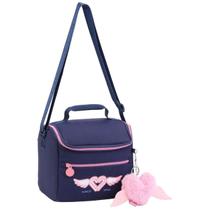 Lancheira Térmica Escolar Infantil Design Colorido Meninas Compartimento Térmica Grande com Alça Transversal Regulável Material Resistente Lancheira Térmica Escolar Infantil Design Colorido Meninas Compartimento Térmica Grande com Alça Transversal Regulável Material Resistente