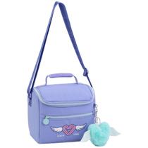 Lancheira Térmica Escolar Infantil Design Colorido Meninas Compartimento Térmica Grande com Alça Transversal Regulável Material Resistente Lancheira Térmica Escolar Infantil Design Colorido Meninas Compartimento Térmica Grande com Alça Transversal Regulável Material Resistente