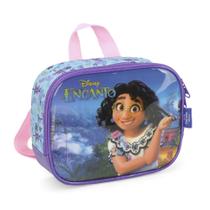 Lancheira Térmica Escolar infantil Encantada Disney Luxcel