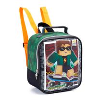 Lancheira Térmica Escolar Infantil Gamecraft Skate Lancheira Térmica Escolar Infantil Gamecraft Skate
