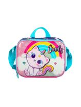 Lancheira Térmica Escolar Infantil Gatinha Cindy - Azul