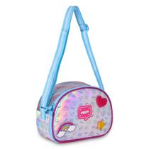 Lancheira Térmica Escolar Infantil Happy Gliter Estampado