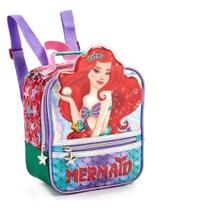 Lancheira Térmica Escolar Infantil Menina Sereia Denlex Lancheira Térmica Escolar Infantil Menina Sereia Denlex