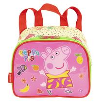 Lancheira Térmica Escolar Infantil Peppa Fruits Sestini Lancheira Térmica Escolar Infantil Peppa Fruits Sestini