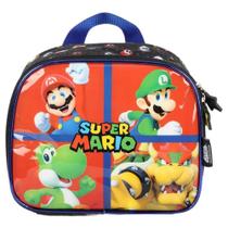 Lancheira Térmica Escolar Infantil Super Mario Bros Nintendo