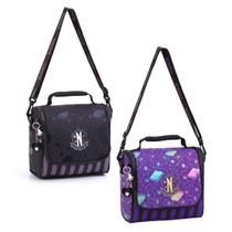 Lancheira Térmica Escolar Infantil Wandinha PRETO