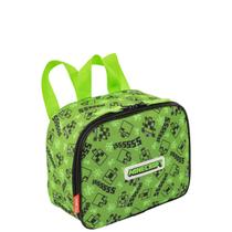 Lancheira Térmica Escolar Jogo Minecraft Creeper Gamer Lancheira Térmica Escolar Jogo Minecraft Creeper Gamer
