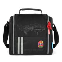 Lancheira Térmica Escolar Juvenil Hot Wheels PRETO Lancheira Térmica Escolar Juvenil Hot Wheels PRETO