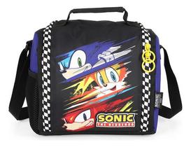 Lancheira Térmica Escolar Juvenil Original Sonic X Shadow