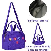 Lancheira Térmica Escolar Juvenil Rebecca Bonbon Lancheira Térmica Escolar Juvenil Rebecca Bonbon