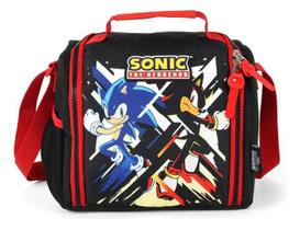 Lancheira Térmica Escolar Juvenil Sonic X Shadow Lancheira Térmica Escolar Juvenil Sonic X Shadow