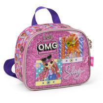 Lancheira Térmica Escolar Lol O.M.G Original - Pink