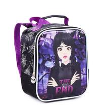 Lancheira Térmica Escolar Menina Wandinha