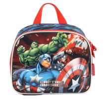 Lancheira Termica Escolar Menino Bolsa Capitão America Hulk