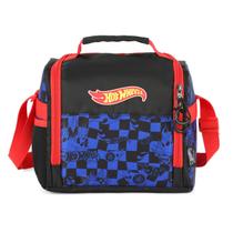 Lancheira Termica Escolar Menino Bolsa Merendeira Hot Wheels