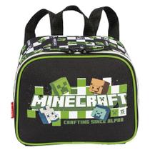 Lancheira Térmica Escolar Minecraft Plus 15 Anos Sestini