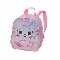 Lancheira Térmica Escolar Pacific Pack Me Gato Rosa - 998AY1