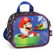 Lancheira Térmica Escolar Super Mario by Luxcel Ref 41393 Lancheira Térmica Escolar Super Mario by Luxcel Ref 41393