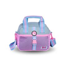 Lancheira Térmica Escolar Transversal Jeans Hello Kitty