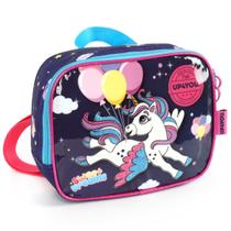 Lancheira Térmica Escolar Up4you Unicórnio Menina Luxcel Lancheira Térmica Escolar Up4you Unicórnio Menina Luxcel