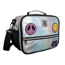 Lancheira Térmica Feminina Metallica Prata Original Xeryus Lancheira Térmica Feminina Metallica Prata Original Xeryus