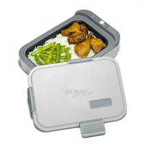 Lancheira Térmica Hot Bento Titanium com Bateria Recarregável Lancheira Térmica Hot Bento Titanium com Bateria Recarregável