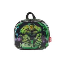 Lancheira Térmica Hulk Escolar Teen Passeio Avengers Meninos