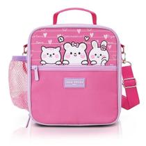 Lancheira Térmica Infantil Amiguinhos Jacki Design 4.180 Ml Gata Pink Lancheira Térmica Infantil Amiguinhos Jacki Design 4.180 Ml Gata Pink