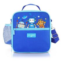 Lancheira Térmica Infantil Amiguinhos Jacki Design 4.180 Ml Robo Azul Lancheira Térmica Infantil Amiguinhos Jacki Design 4.180 Ml Robo Azul