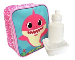 Lancheira Térmica Infantil Baby Shark Mamãe Tubarão Rosa Lancheira Térmica Infantil Baby Shark Mamãe Tubarão Rosa