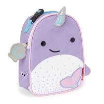 Lancheira termica infantil com ziper zoo baleia narval - skip hop