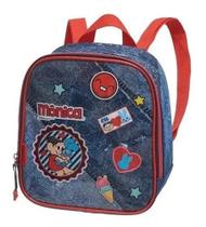 Lancheira Térmica Infantil Costas Menina Mônica Sansão Jeans Lancheira Térmica Infantil Costas Menina Mônica Sansão Jeans