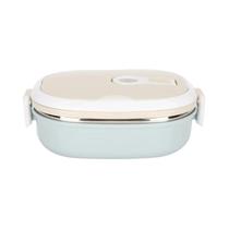 Lancheira Térmica Infantil De Aço Inoxidável Portátil Para Escola E Trabalho Lancheira Térmica Infantil De Aço Inoxidável Portátil Para Escola E Trabalho